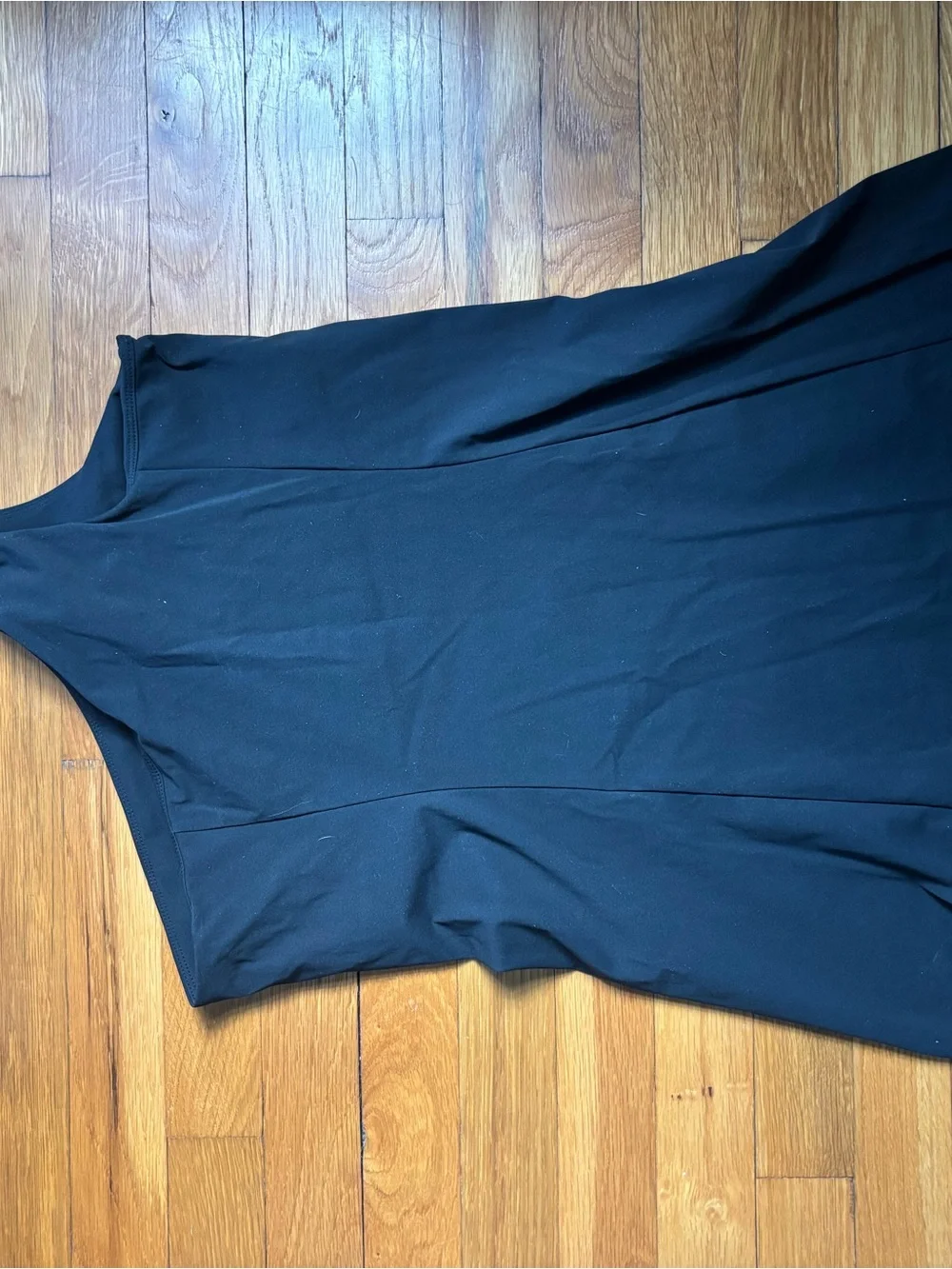 Outdoor Voices One-Shoulder Black Exercise Dress - Picture 2 of 3